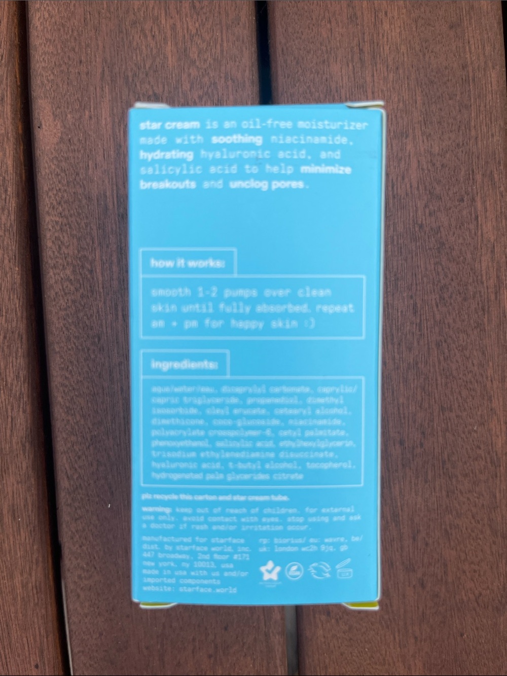 Starface Star Cream + Salicylic Acid Hydrating Moisturizer - Picture 5 of 9